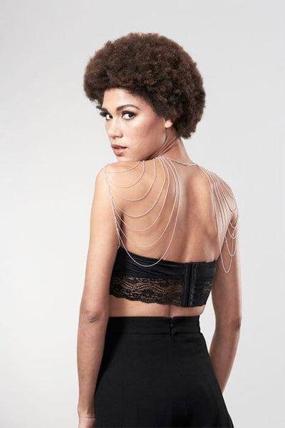 Magnifique Silver Shoulder Body Jewelry Bijoux Indiscrets