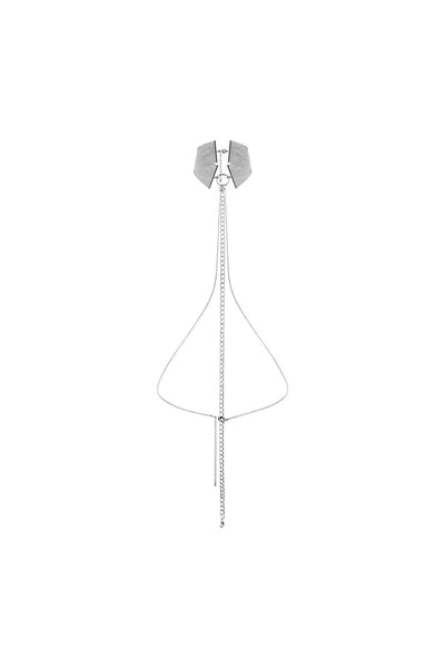 Magnifique Silver Collar Choker Bijoux Indiscrets