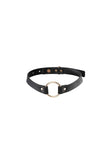 Maze Vegan Leather O-Ring Choker Bijoux Indiscrets