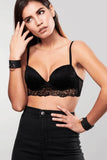 Maze Vegan Leather Wide Handcuffs Bijoux Indiscrets