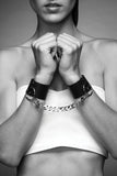 Maze Vegan Leather Wide Handcuffs Bijoux Indiscrets