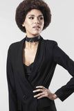 Maze Vegan Leather Collar + Leash Bijoux Indiscrets