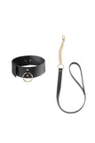 Maze Vegan Leather Collar + Leash Bijoux Indiscrets