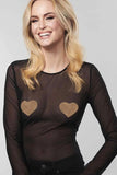 Gold Flash Heart Pasties Bijoux Indiscrets