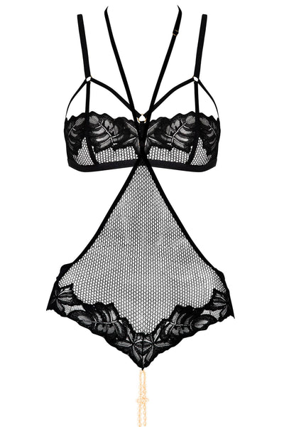 London Leavers Lace Playsuit Set Bracli