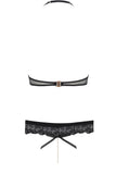 Vienna Pearl Thong Lingerie Set Bracli
