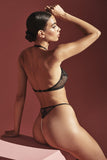 London Leavers Lace Halter Bra Bracli