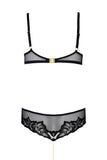 London Pearl Thong Lingerie Set Bracli