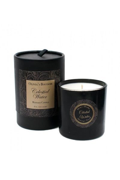 Olivia’s Boudoir Massage Candle • Celestial Water Olivia’s Boudoir