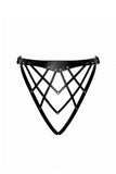 Celine High Cut Leather Bikini Love Lorn Lingerie