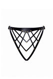 Celine High Cut Leather Bikini Love Lorn Lingerie