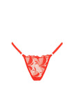 Cherie Red Lace Tanga Impudique