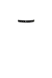 Cocoa Leather Choker H.O.S. Leather
