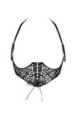 Lucy Leather Harness Corset VoyeurX
