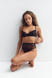 Cruz Crocodile Lace High Waist Set Taryn Winters