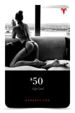 Darkest Fox Lingerie Gift Card Darkest Fox
