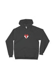 Darkest Vixen Kangaroo Pocket Fleece Hoodie Darkest Fox