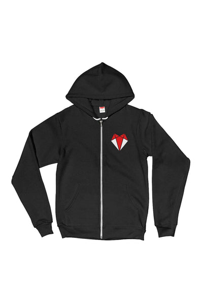 Darkest Vixen Zipper Hoodie Darkest Fox