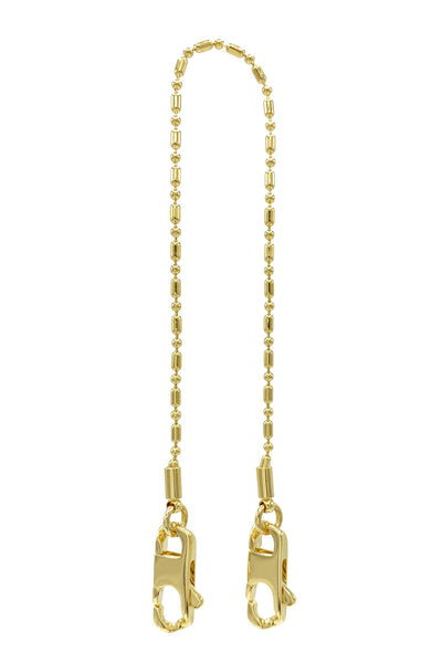 Thin Chain Double Mousqueton Bracelet domestique