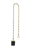 Long Bold Chain Stamp Earring domestique