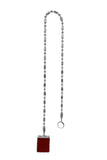 Long Bold Chain Stamp Earring domestique