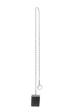 Long Thin Chain Stamp Earring domestique