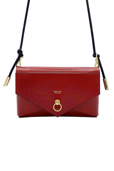 Medium Envelope Red Leather Purse domestique