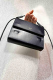 Medium Flap Leather Pouch domestique