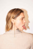 Medium Thin Chain Simple Earring domestique
