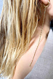 Medium Thin Chain Simple Earring domestique