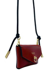 Mini Envelope Red Leather Purse domestique