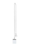 Long Thin Chain Stamp Earring domestique