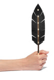 Leather Feather Bécasse Paddle domestique