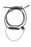 Leather Chained Up Necklace domestique