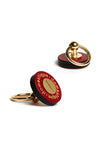 Leather Screw On Pins domestique
