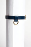 D-Ring Leather Choker domestique