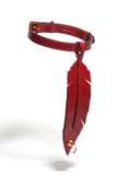 Rouge-gorge Feather Choker domestique