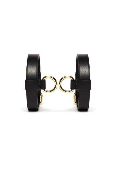 D-Ring Leather Bracelet Set domestique