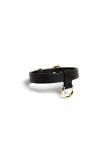 D-Ring Leather Bracelet Set domestique