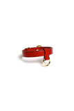 D-Ring Leather Bracelet Set domestique