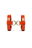 D-Ring Leather Bracelet Set domestique
