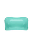 Latex Bandeau Crop Top Elissa Poppy