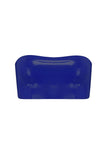 Royalblue Navy Latex Bandeau Crop Top Elissa Poppy