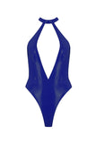 Elissa Poppy Royalblue Navy Latex Bodysuit Elissa Poppy