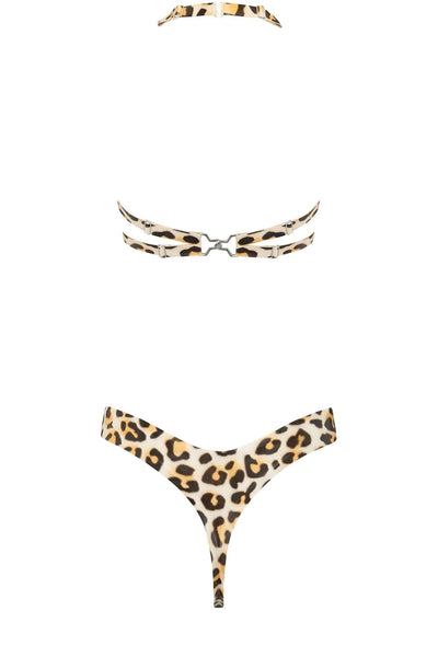 Gamma Tau Leopard Latex Set Elissa Poppy