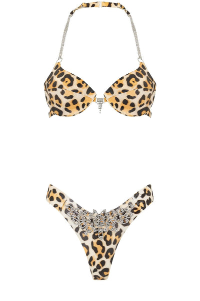 Gamma Tau Leopard Latex Set Elissa Poppy