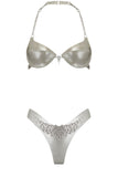 Gamma Tau Latex Lingerie Set Elissa Poppy