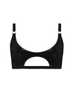 Cut Out Latex Bralette Elissa Poppy