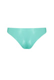 Jade Green Latex Cheeky Brief Elissa Poppy