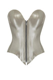 Zeta Zip Latex Corset Elissa Poppy